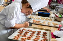 Baking students create confections at a professional level Image